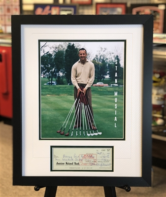 Stan Musial Personal Candid Golf Photograph Collection with Letter of  Provenance From Musial Family